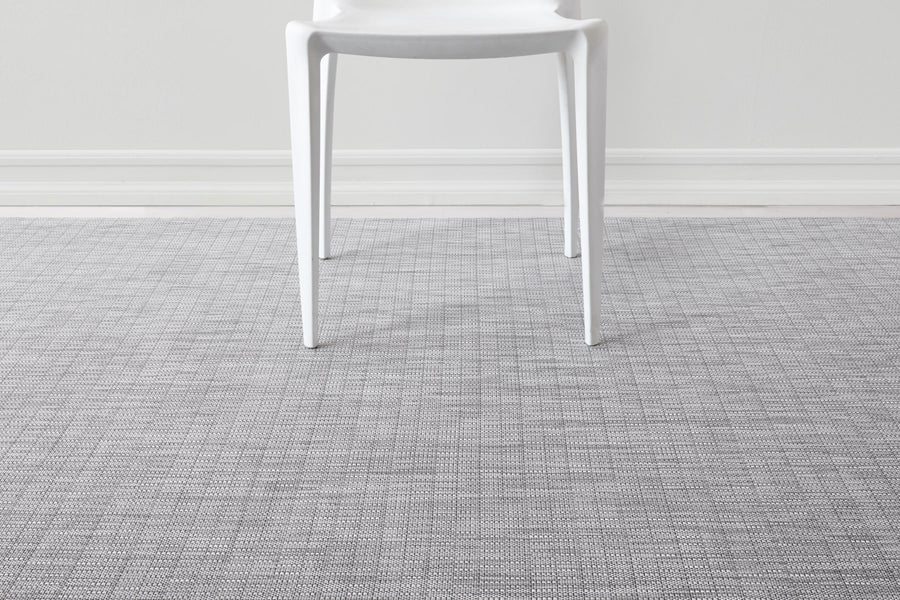 Thatch Woven Floor Mat by Chilewich, showing thatch woven floor mat in live shot.