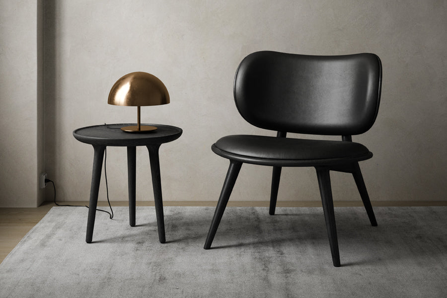 The Lounge Chair by Mater, showing the lounge chair with table in live shot.