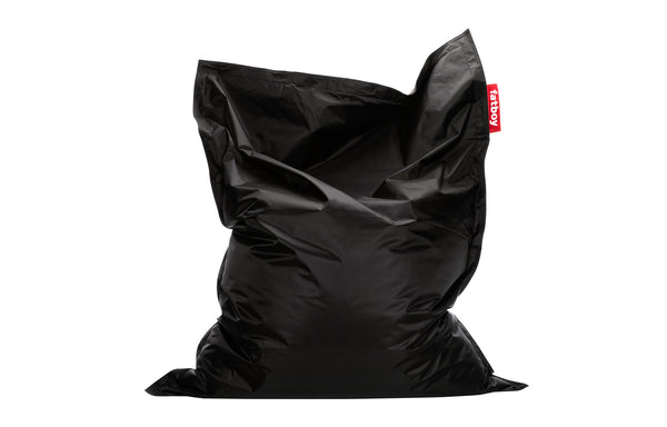 The Original Bean Bag by Fatboy - Black Nylon Fabric.