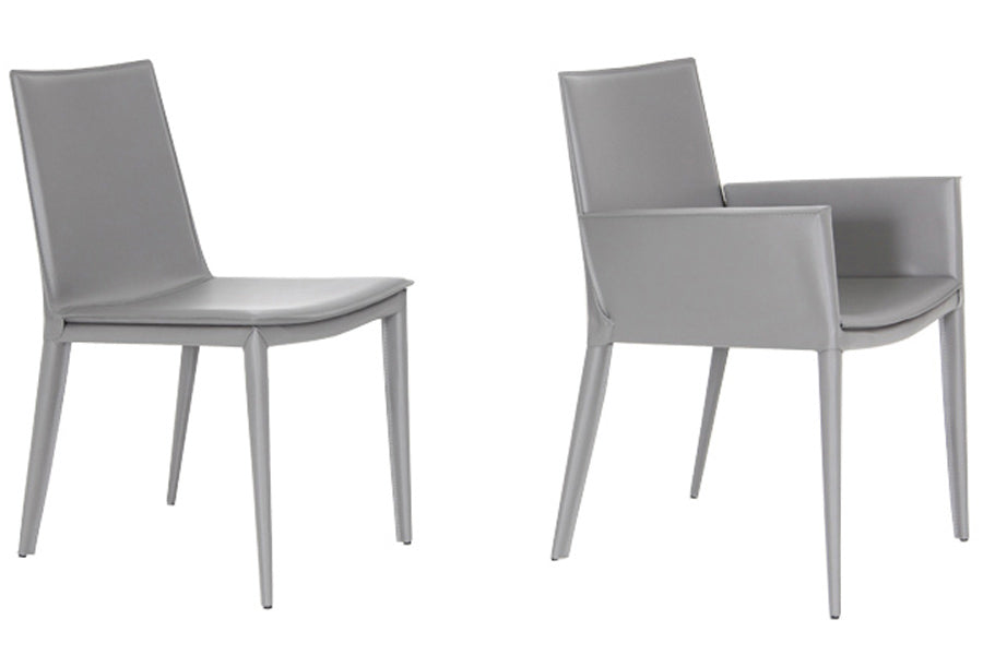 Tiffany Armchair by sohoConcept, showing side view of the chair.
