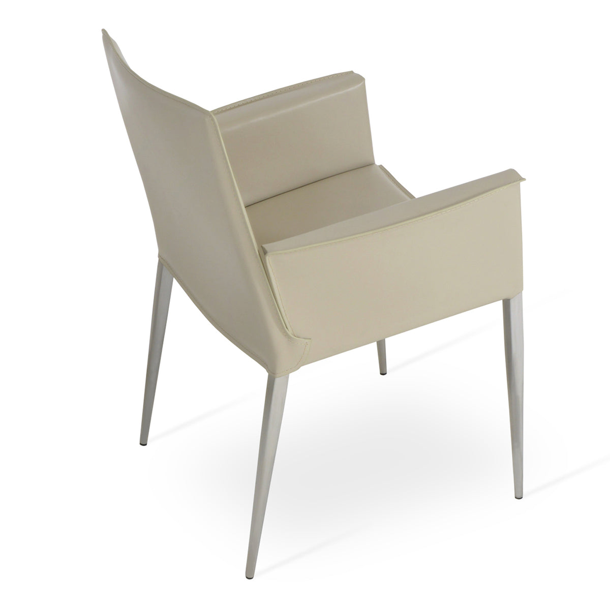 Tiffany Armchair by SohoConcept, showing back view of arm chair.