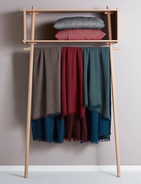 Töjbox Wardrobe by Woud, showing tojbox wardrobe in live shot.