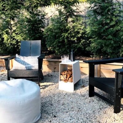 Tomo Side Table by Toou, showing tomo side table in live shot.