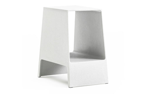 Tomo Side Table by Toou - White Plastic.