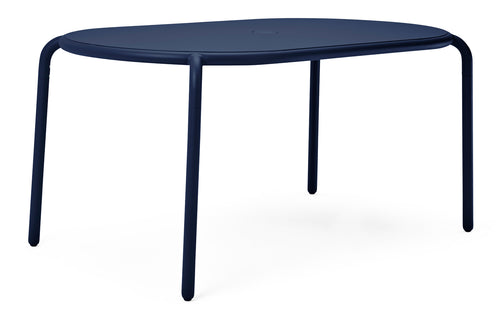 Toni Tavolo Dining Table by Fatboy - Dark Ocean Aluminum.