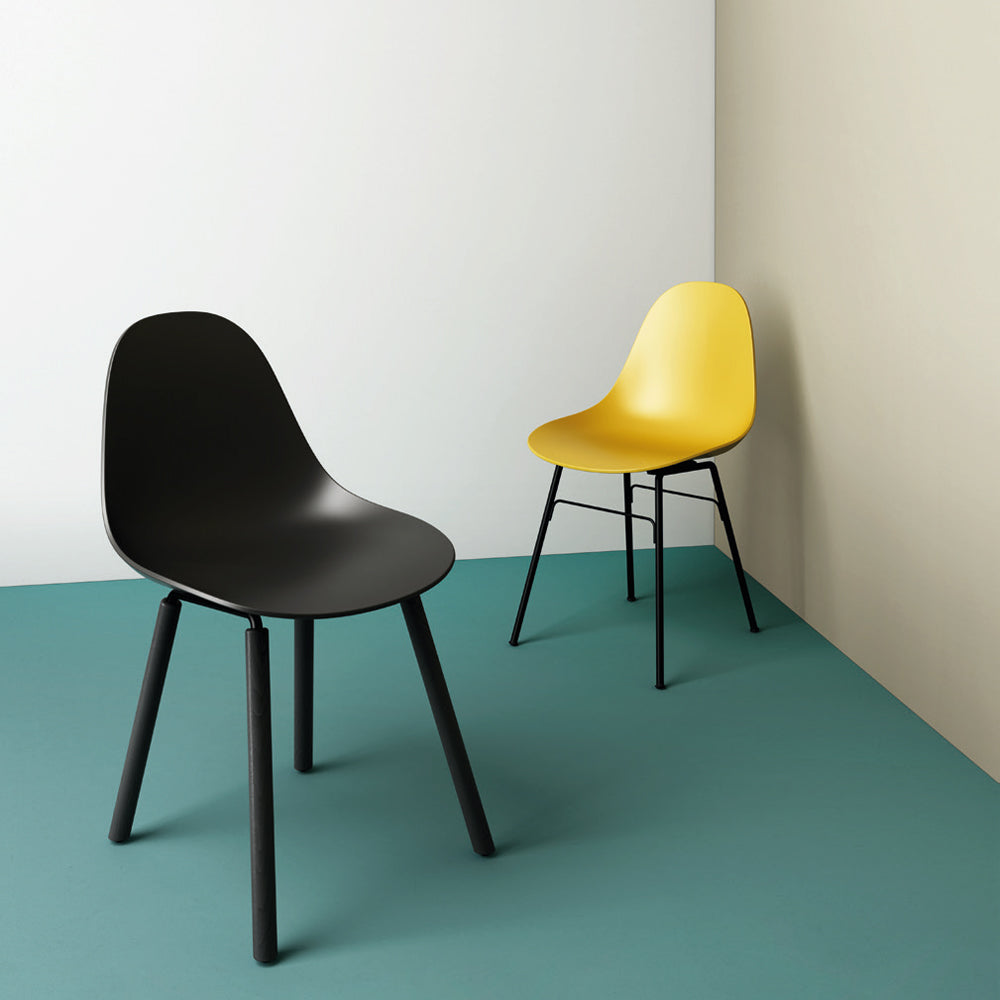 TA Upholstered Side Chair Er by Toou, showing ta upholstered side chair er in live shot.