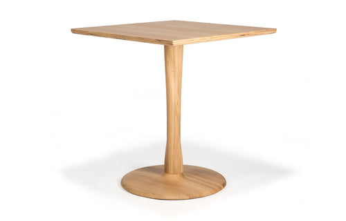 Torsion Square Dining Table by Ethnicraft - Oak.