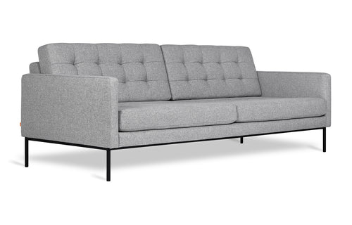 Towne Sofa by Gus - Parliament Stone Fabric.