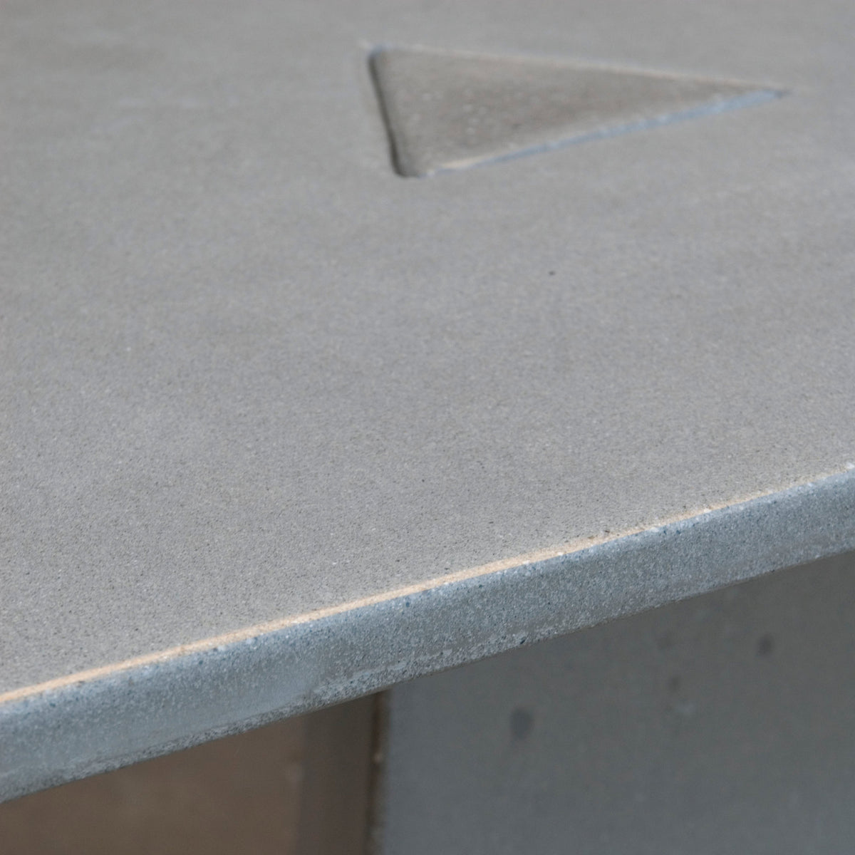 James De Wulf Triangular Locking Dining Table by De Wulf, showing triangular locking dining table in live shot.