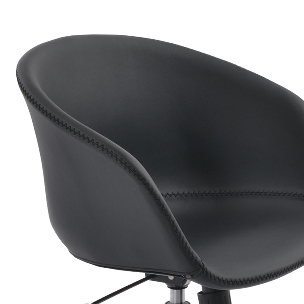 Tribeca Office Arm Chair by SohoConcept, showing two closeup view of tribeca office arm chair.