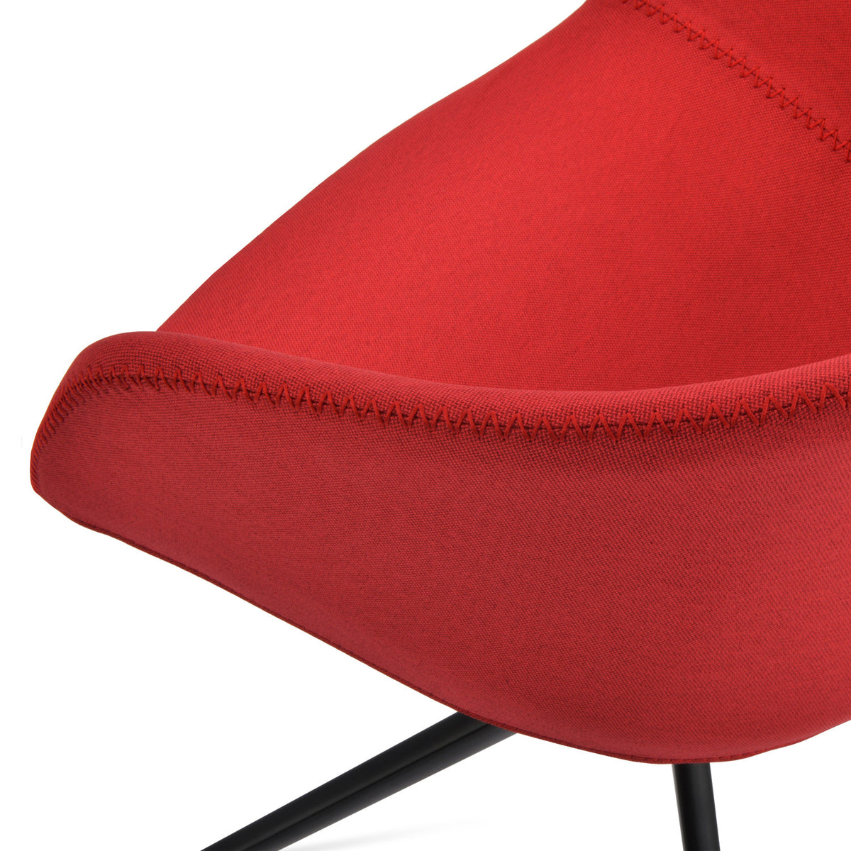 Tribeca Spider Plus Swivel Chair by SohoConcept, showing closeup view of spider plus swivel chair.
