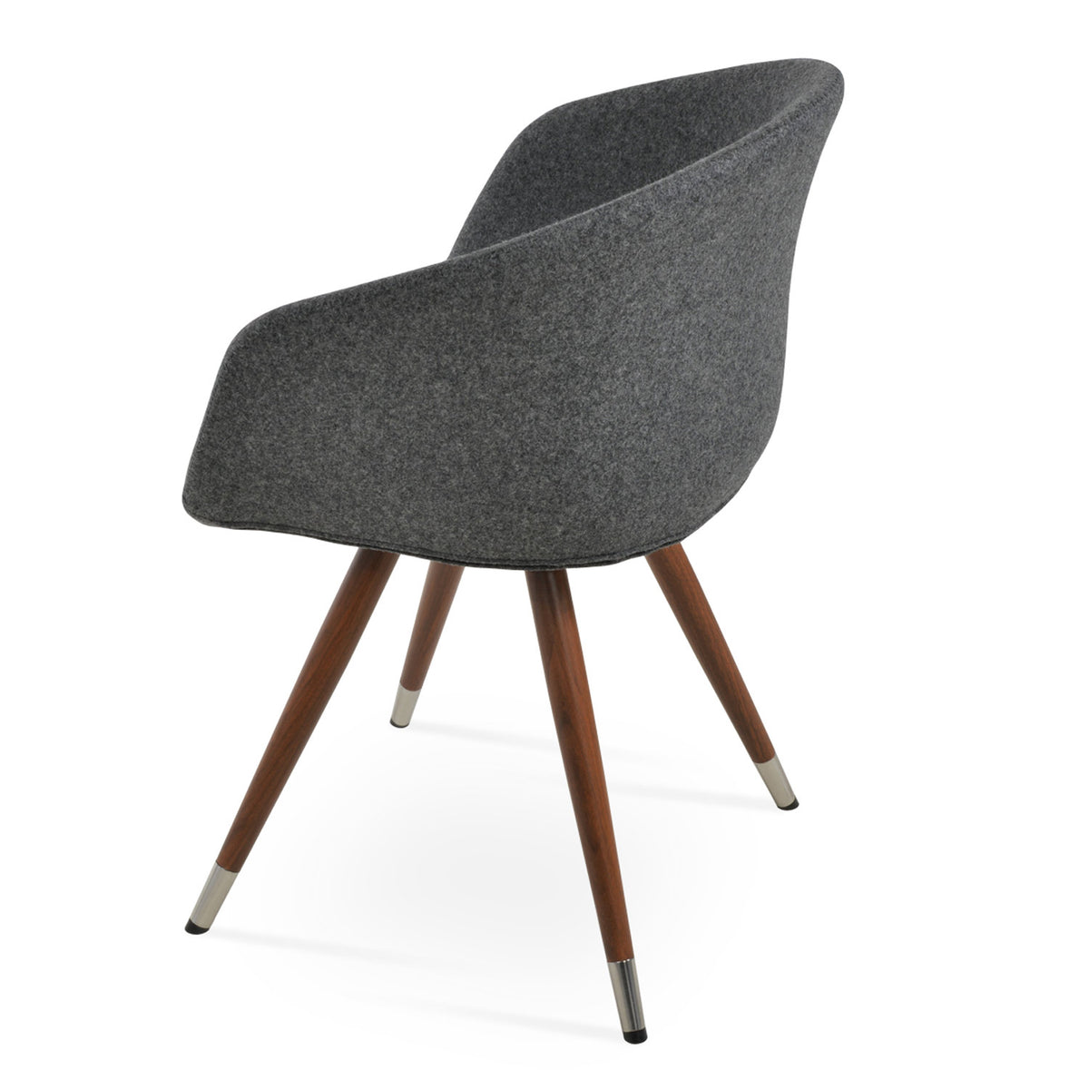 Tribeca Star Arm Chair by SohoConcept, showing back angle view of star arm chair.