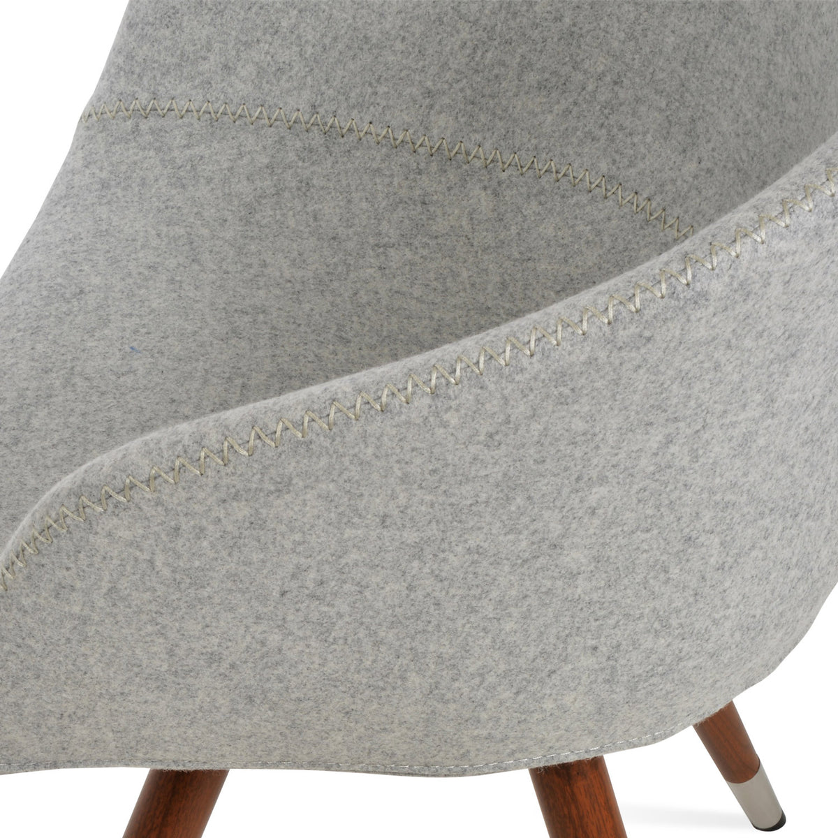 Tribeca Star Arm Chair by SohoConcept, showing closeup view of star arm chair.