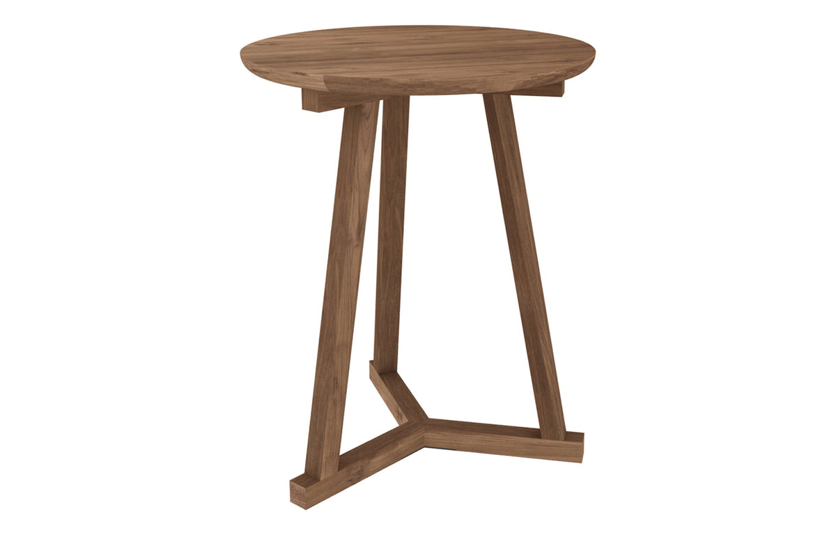 Tripod Side Table by Ethnicraft - Teak Wood.