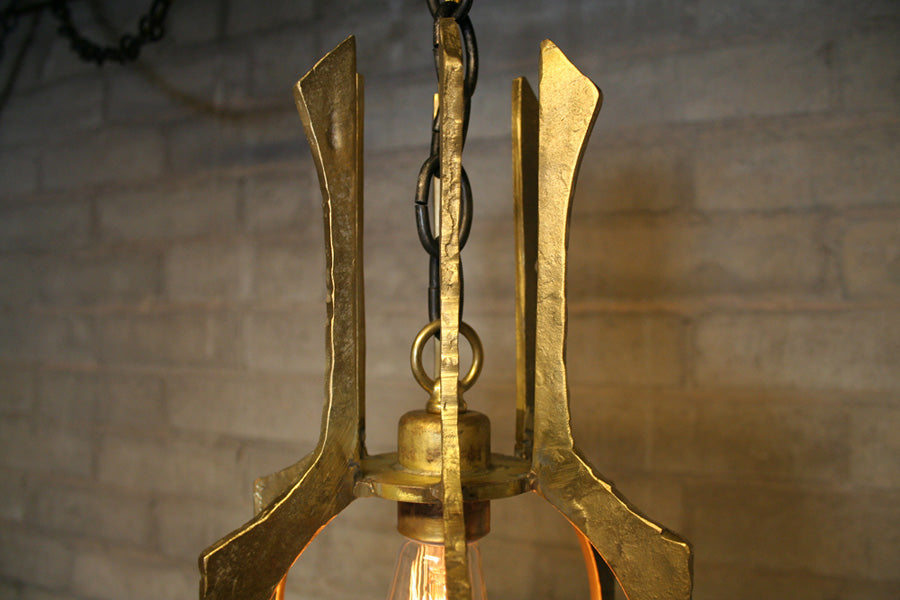 James De Wulf Triton Pendant by De Wulf, showing triton pendant in live shot.