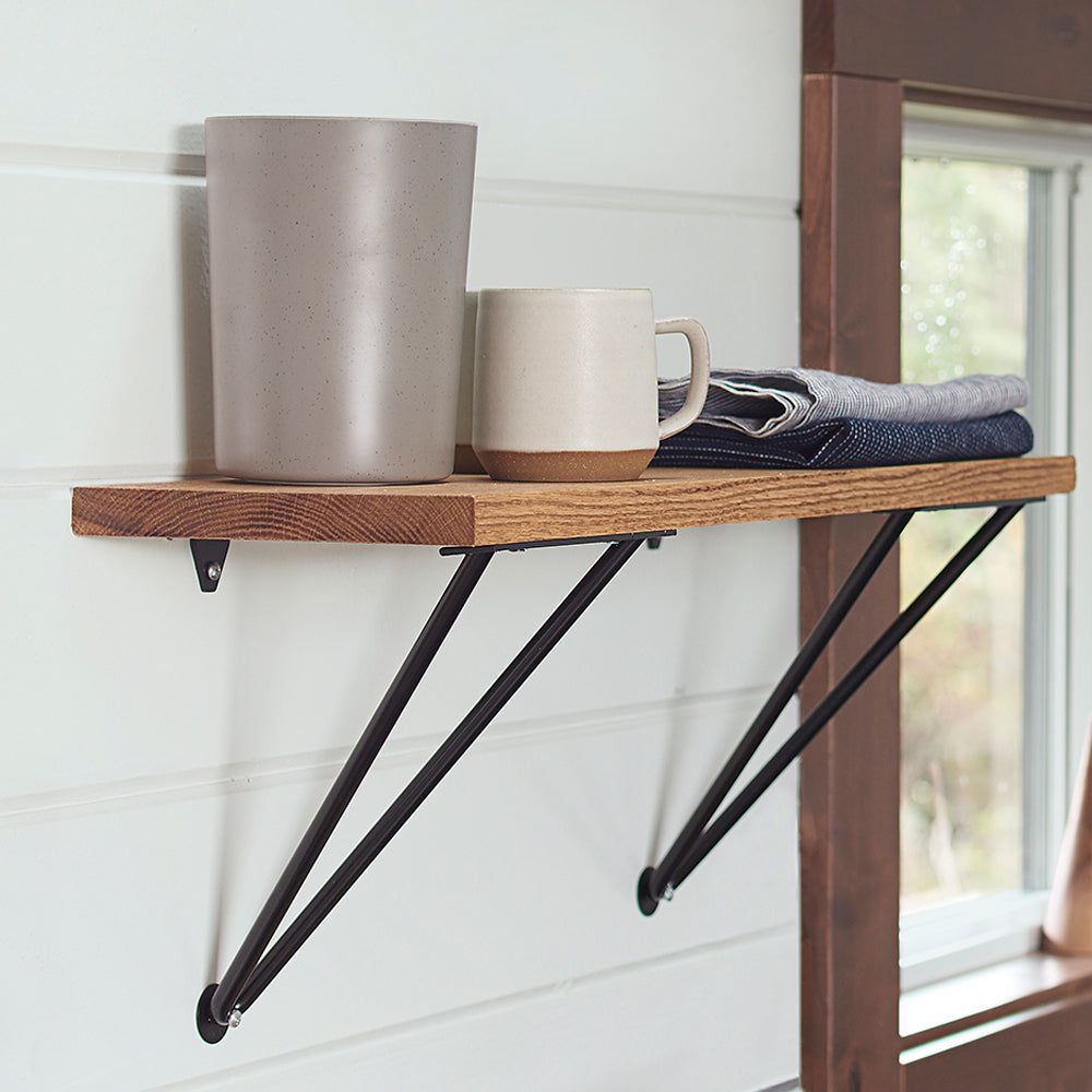 Adams Shelf Brackets by Tronk Design, showing adams shelf brackets in live shot.