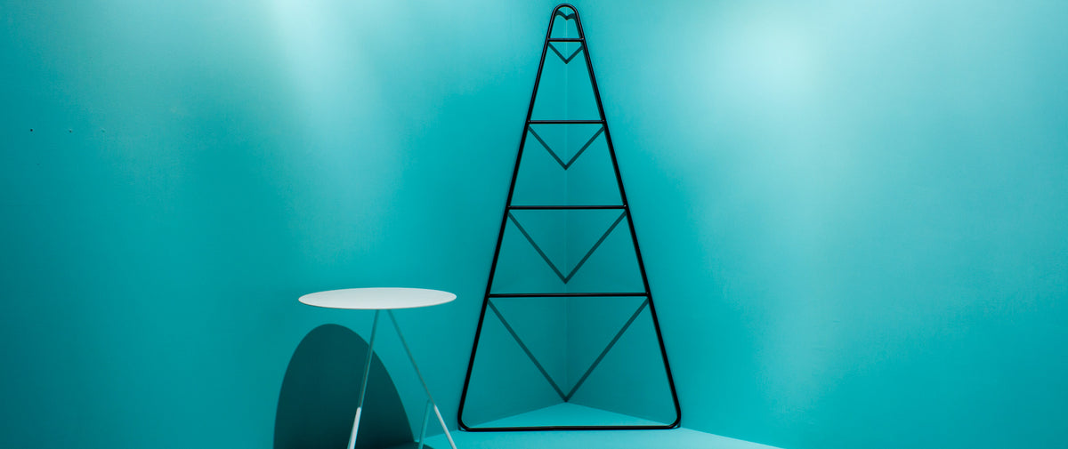 Artie Blanket Ladder by Tronk Design, showing artie blanket ladder in live shot.
