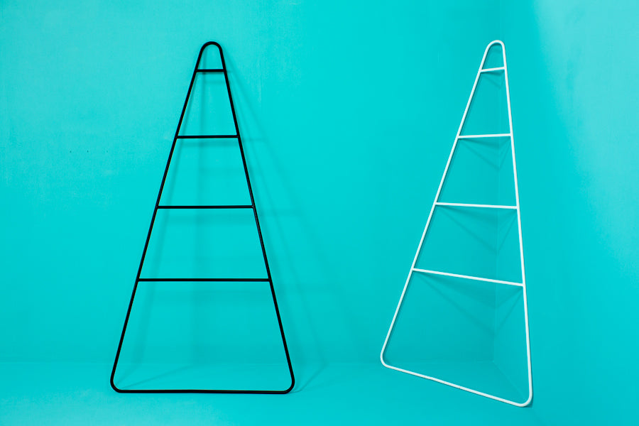 Artie Blanket Ladder by Tronk Design, showing artie blanket ladder in live shot.