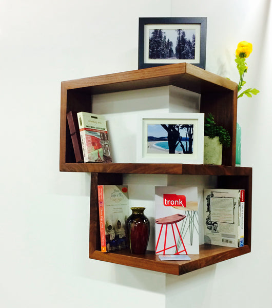 Franklin Shelf by Tronk Design, showing franklin shelf in live shot.