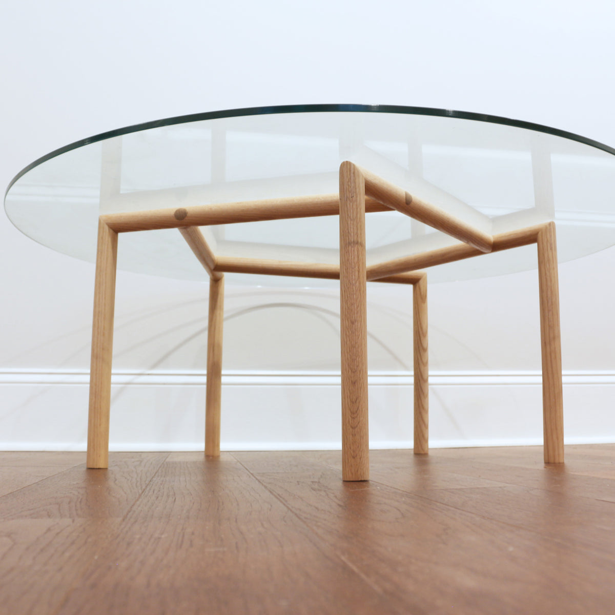 Gallagher Coffee Table by Tronk Design, showing gallagher coffee table in live shot.