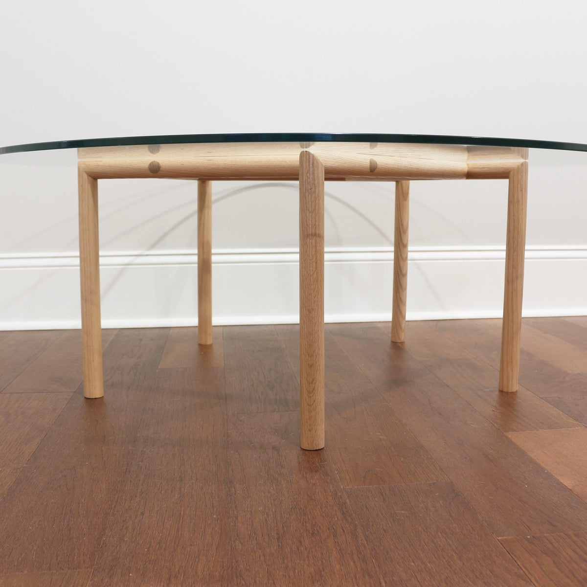 Gallagher Coffee Table by Tronk Design, showing gallagher coffee table in live shot.