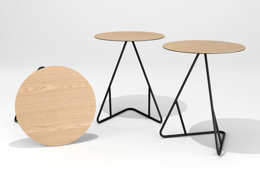 James End Table by Tronk Design, showing james end table in live shot.