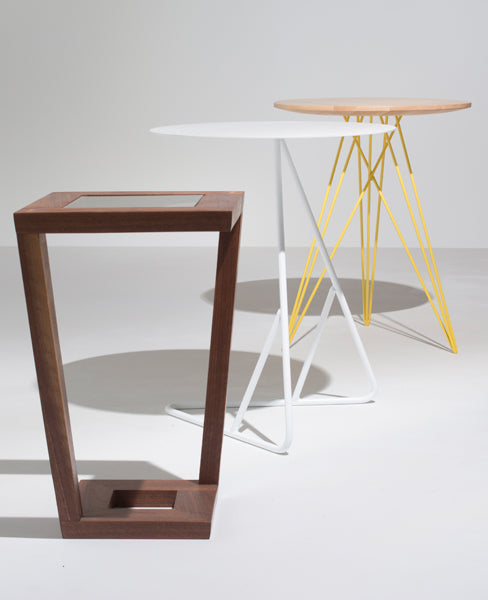 James End Table by Tronk Design, showing james end table in live shot.
