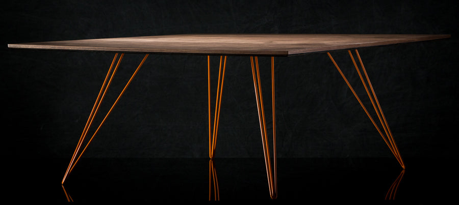 Williams Square Coffee Table by Tronk Design, showing williams square coffee table in live shot.