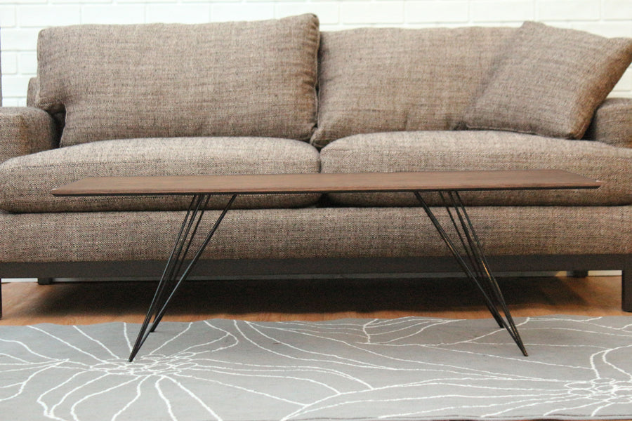 Williams Square Coffee Table by Tronk Design, showing williams square coffee table in live shot.