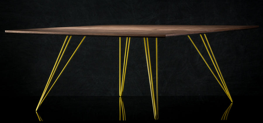 Williams Square Coffee Table by Tronk Design, showing williams square coffee table in live shot.