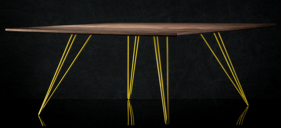 Williams Square Coffee Table by Tronk Design, showing williams square coffee table in live shot.