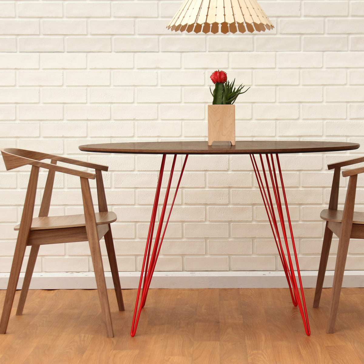 Williams Round Dining Table by Tronk Design, showing williams round dining table in live shot.