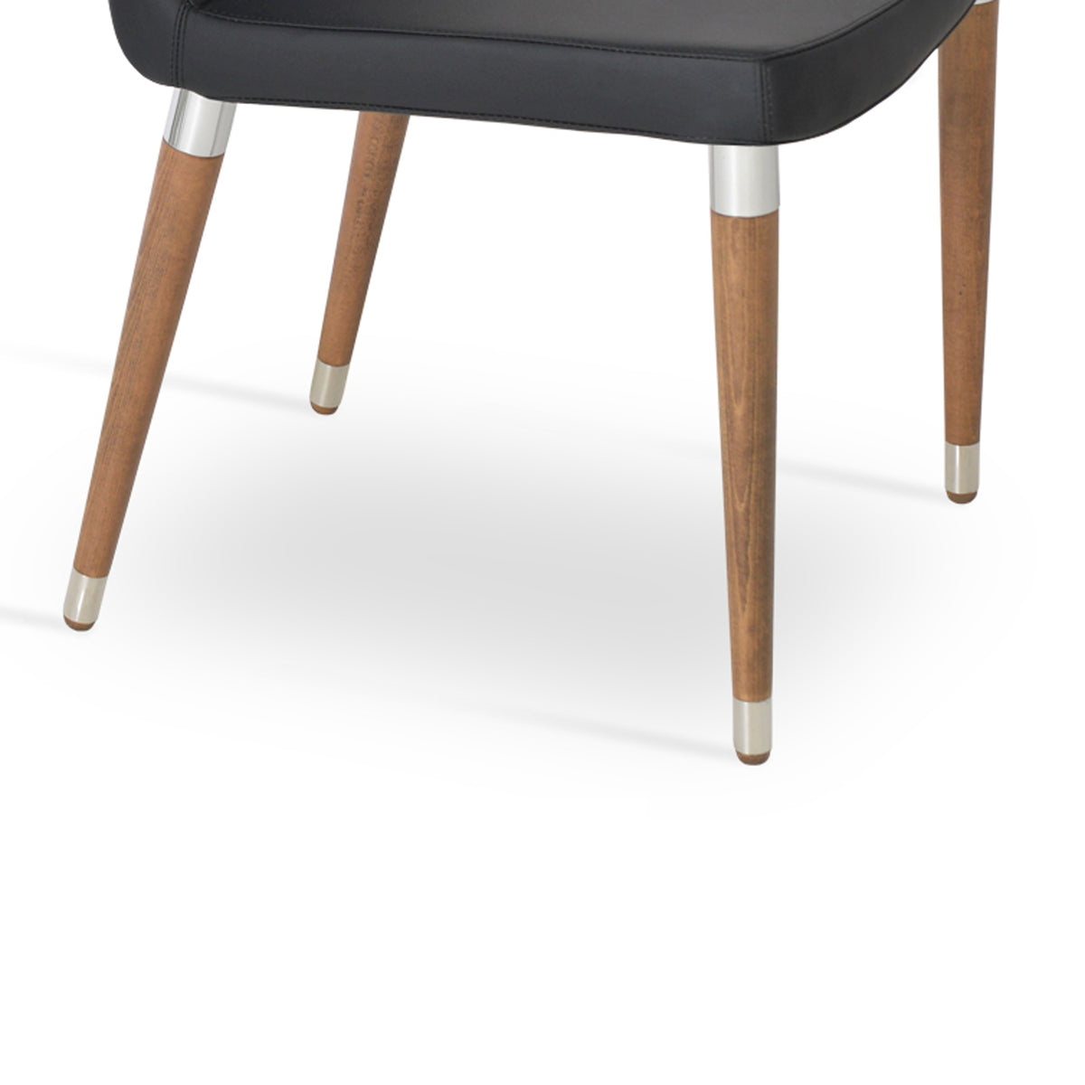 Tulip Wood Ana Chair by Sohoconcept, showing closeup view of wood ana chair.