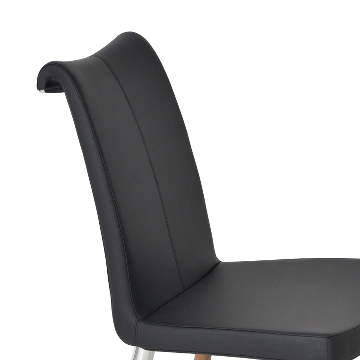 Tulip Wood Ana Chair by Sohoconcept, showing closeup view of wood ana chair.