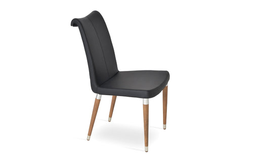 Tulip Wood Ana Chair by SohoConcept - Black PPM.