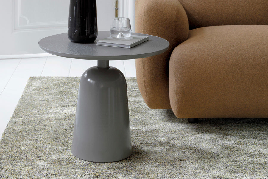 Turn Table by Normann Copenhagen, showing turn table in live shot.