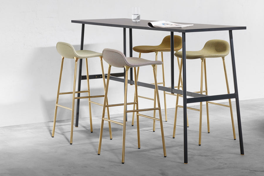 Union Bar Table by Normann Copenhagen, showing union bar table in live shot.