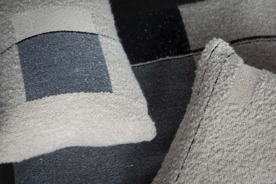Urban Cushion by Ethnicraft, showing closeup view of urban cushions.