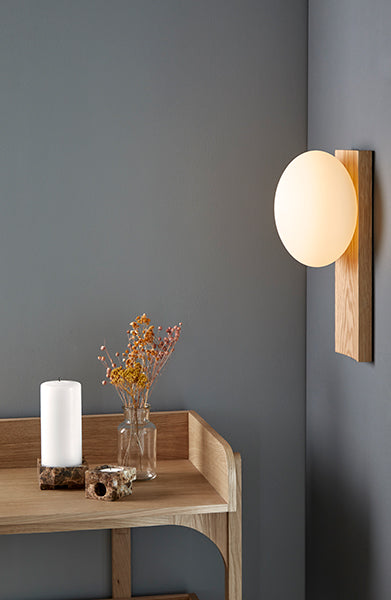 Utility Shelf by Woud, showing closeup view of utility shelf in live shot.