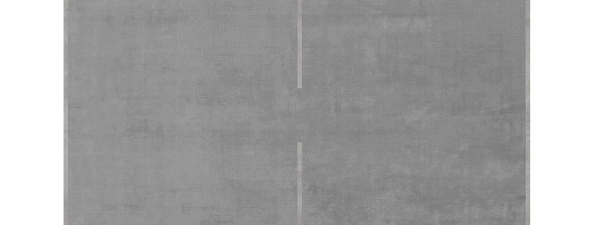 Valley Vielle VE90 Rug by Second Studio, showing closeup view of valley vielle ve90 rug by second studio in dark grey.