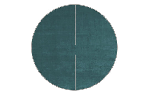 Valley Worth VS82 Rug by Second Studio - Turquoise & Grey.