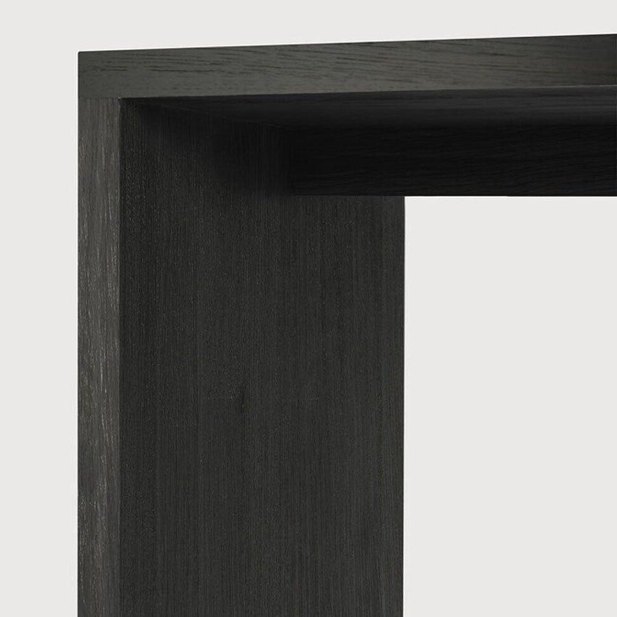 U Desk by Ethnicraft, showing closeup view of u desk.
