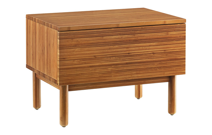 Ventura Amber Nightstand by Greenington - Amber Wood.