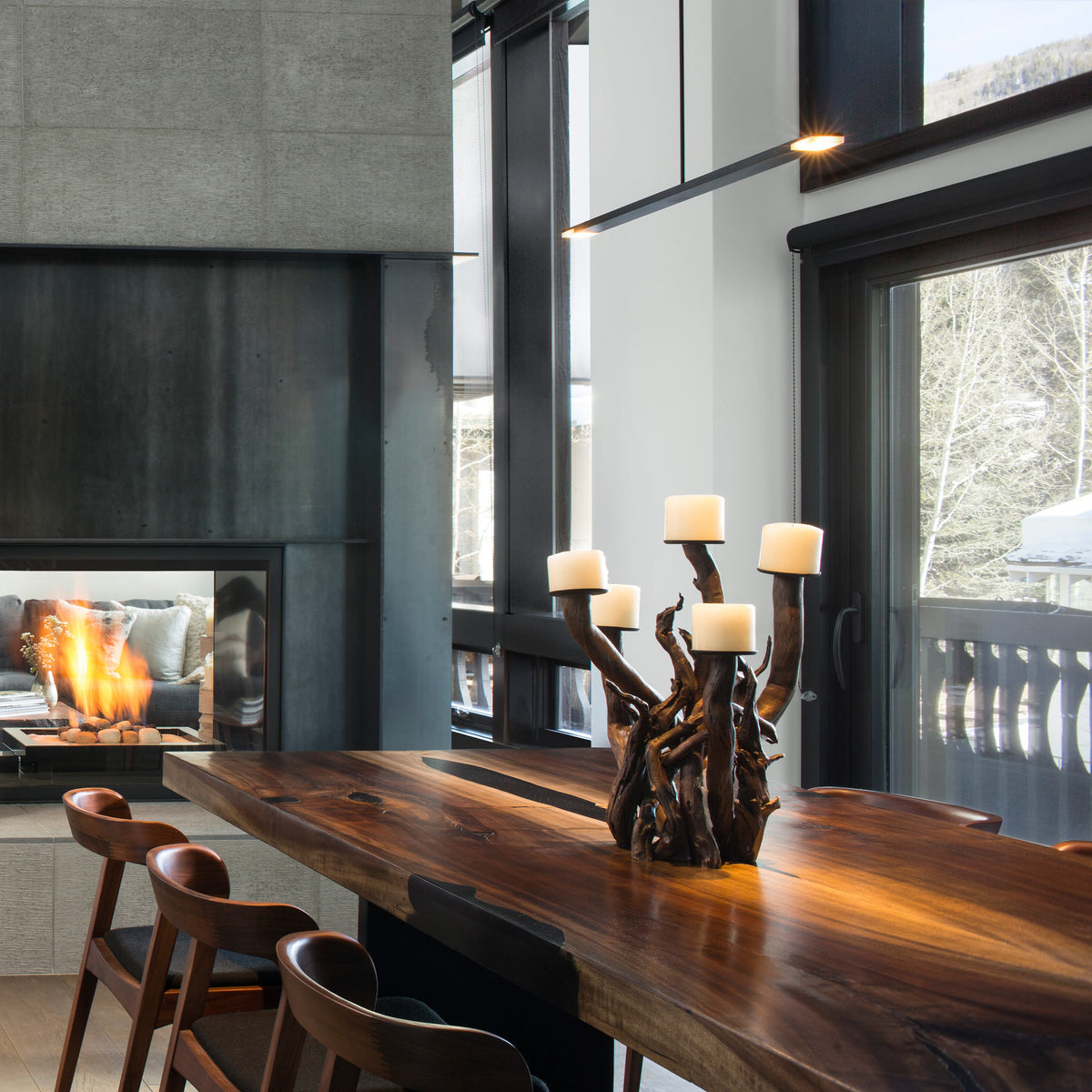 Virga LED Linear Pendant by Cerno, showing virga led linear pendant in live shot.