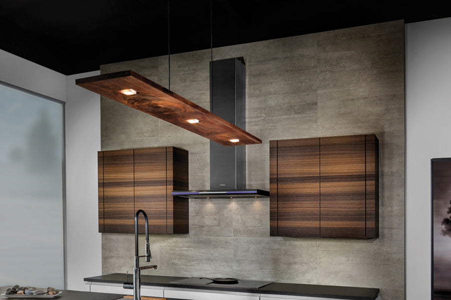 Vix LED Linear Pendant by Cerno, showing vix led linear pendant in live shot.