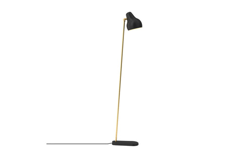 VL 38 Indoor Floor Lamp by Louis Poulsen - Black Powder Coated