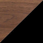 Walnut with Black Lacquer (Sample)