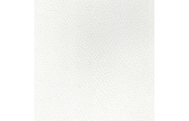 White Bonded Leather (Sample)
