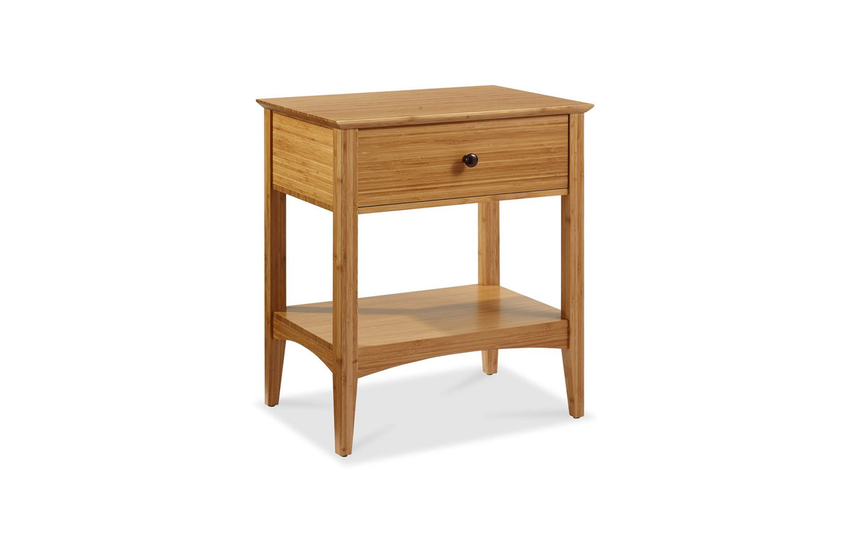 Willow Caramelized Nightstand by Greenington - Caramelized Wood.