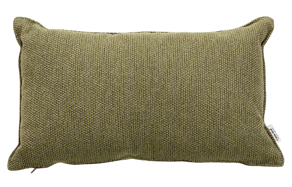 Wove Scatter Cushion by Cane-Line - 13" x 21", Light Green PP Fabric.